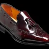 Clive - Burgundy Hi-Shine