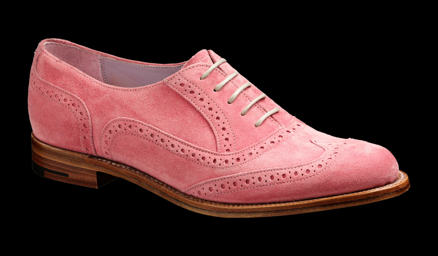 Freya - Pink Suede