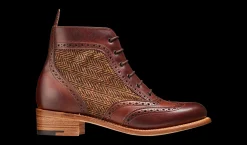 Grace - Walnut Calf Brown Tweed