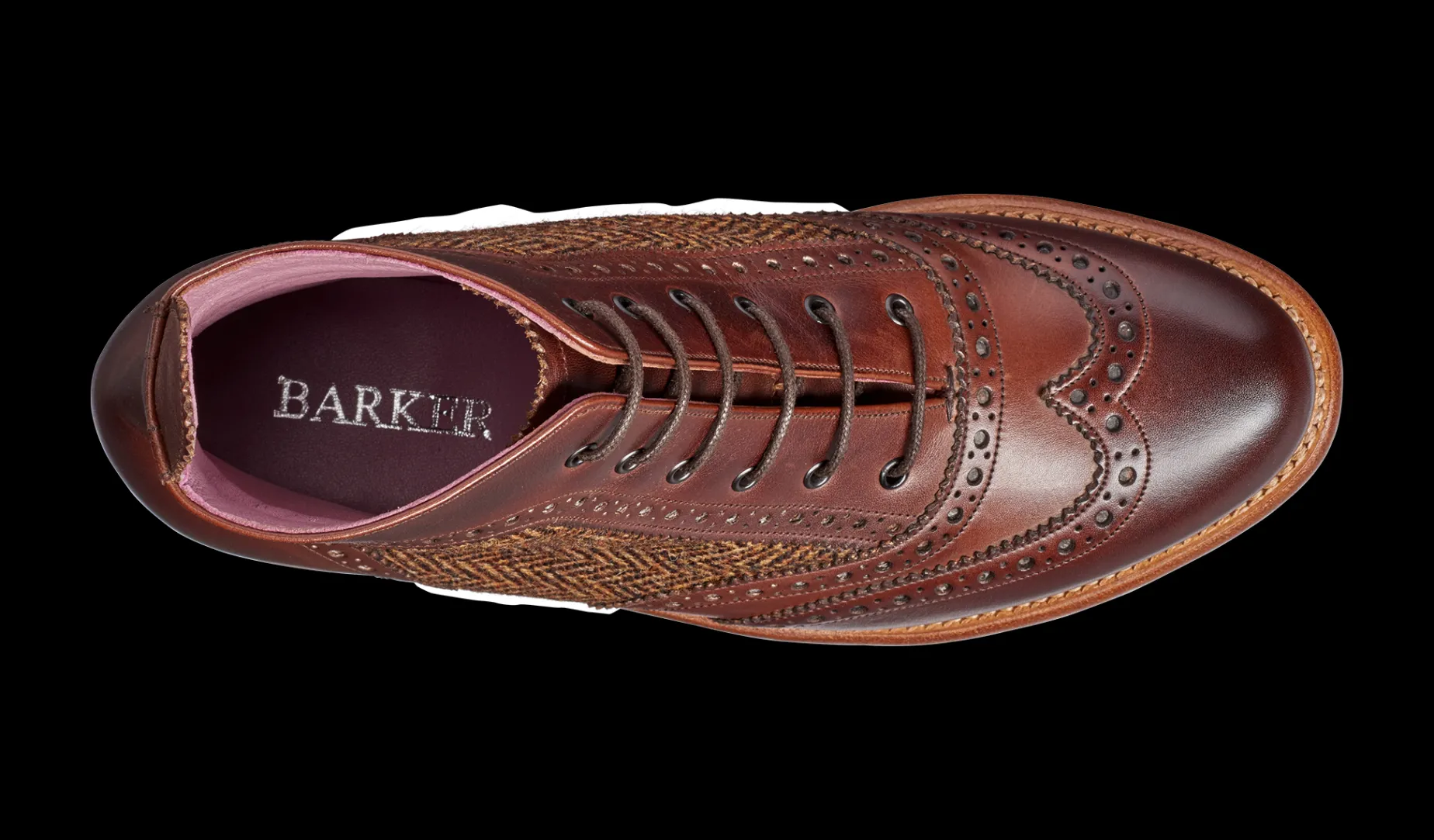 Grace - Walnut Calf Brown Tweed