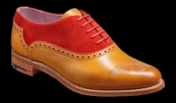 Gwen - Cedar Calf / Red Suede