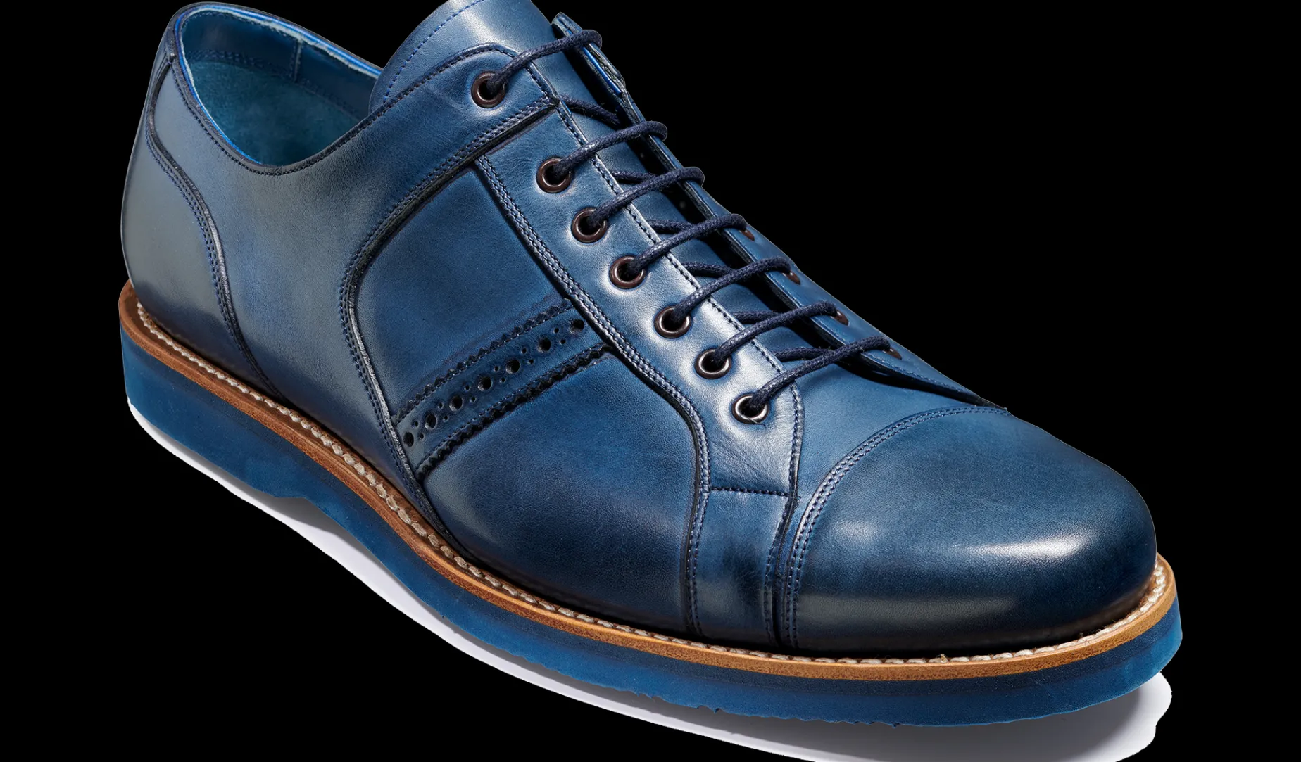 Jimmy - Navy Hand Painted