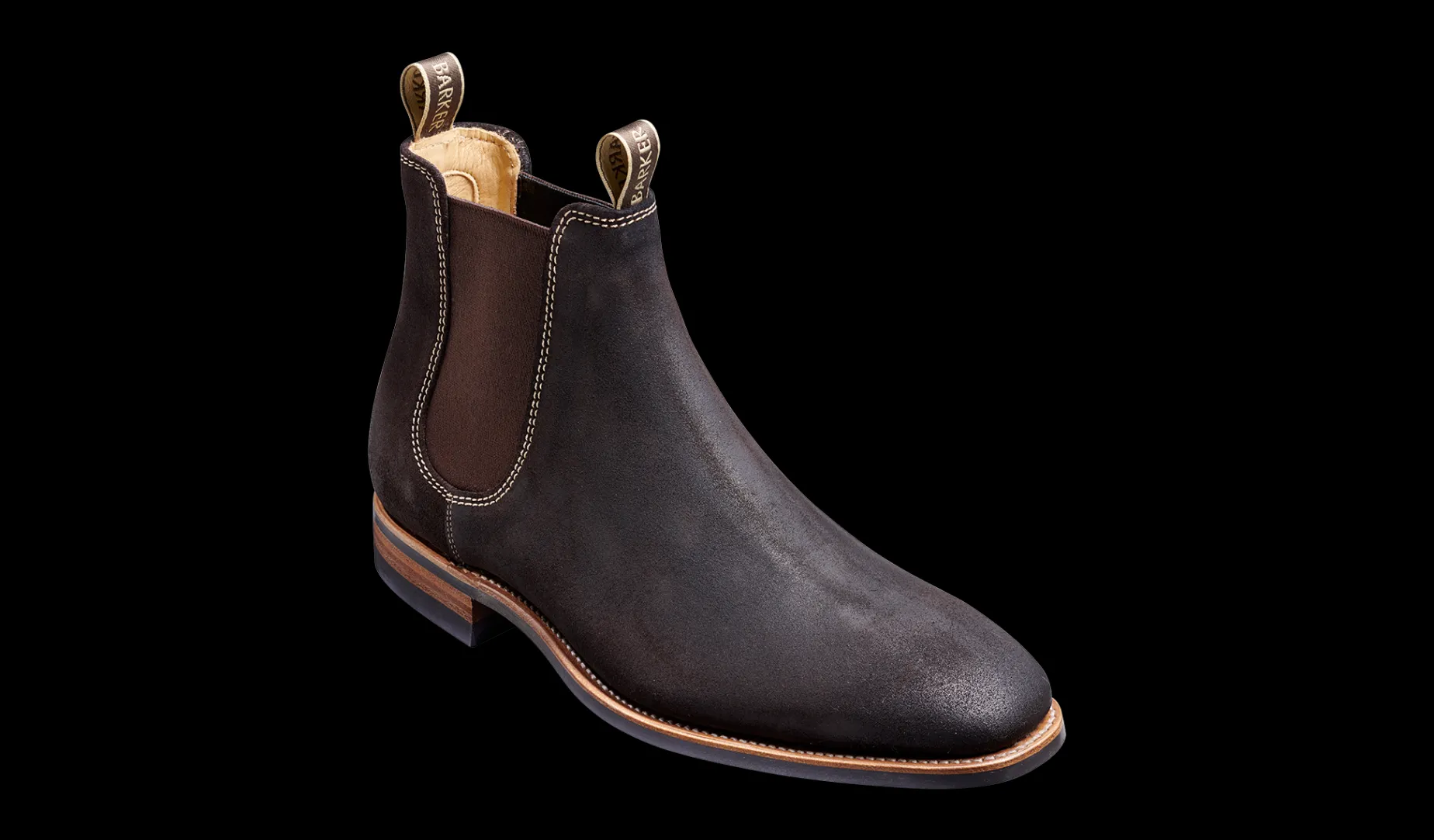 Mansfield - Choc Burnish Suede