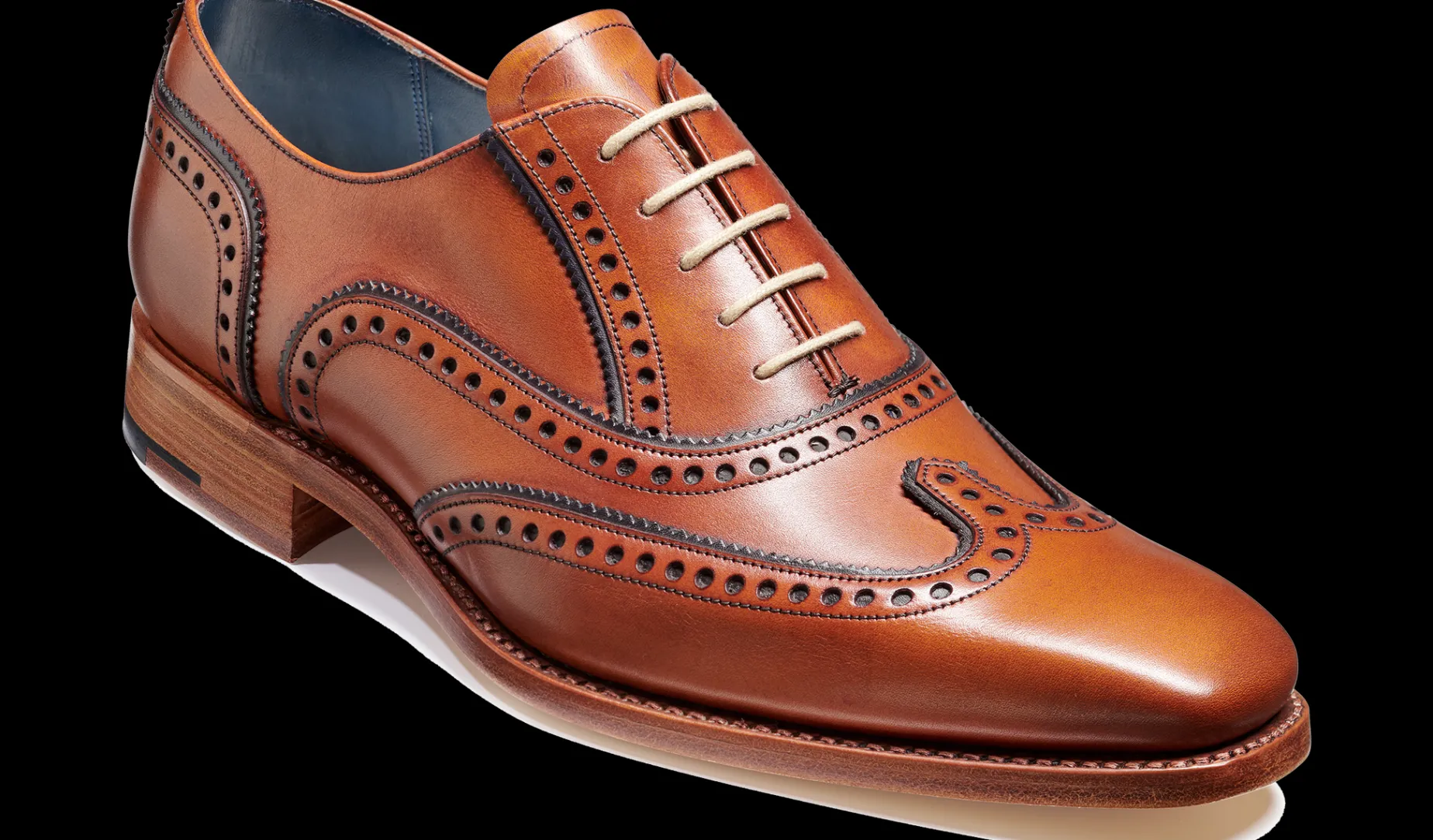 Spencer - Antique Rosewood / Navy Calf