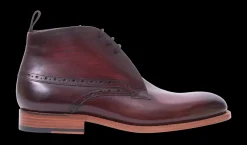 Tyne - Hand Brushed Burgundy