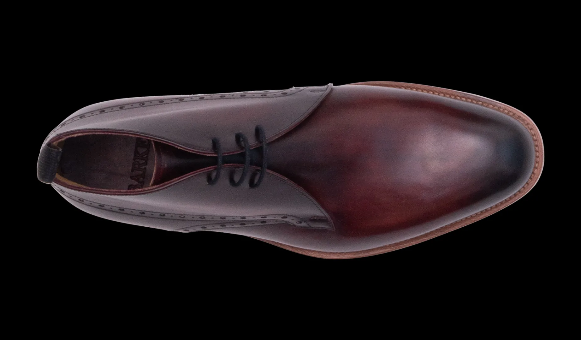 Tyne - Hand Brushed Burgundy