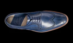 Victor - Navy Hand Painted